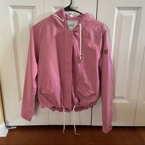 Pink light weight jacket
